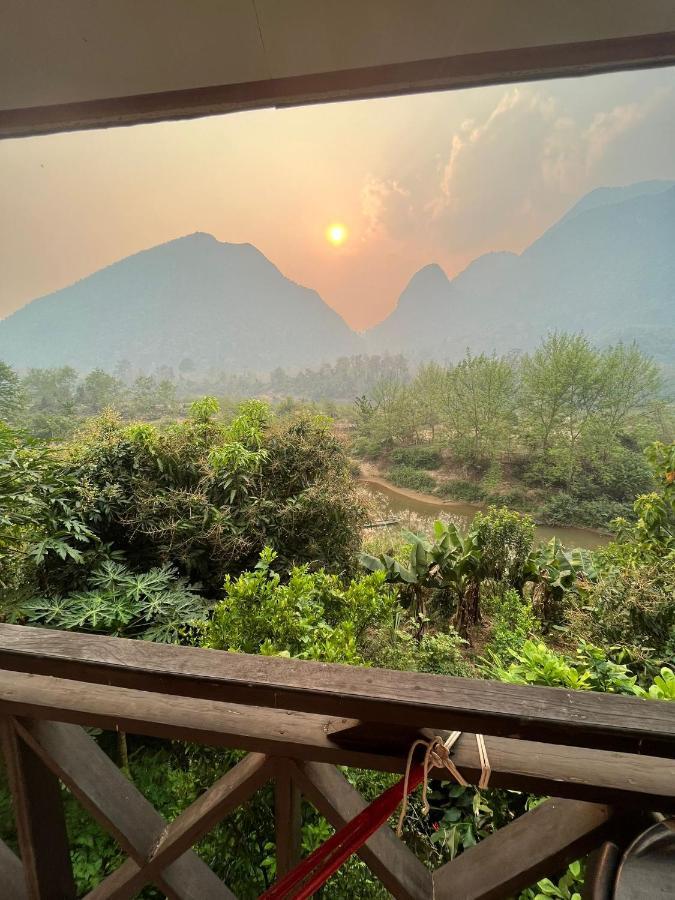 Sunset Bungalows & Gh Muang Ngoi Exteriér fotografie